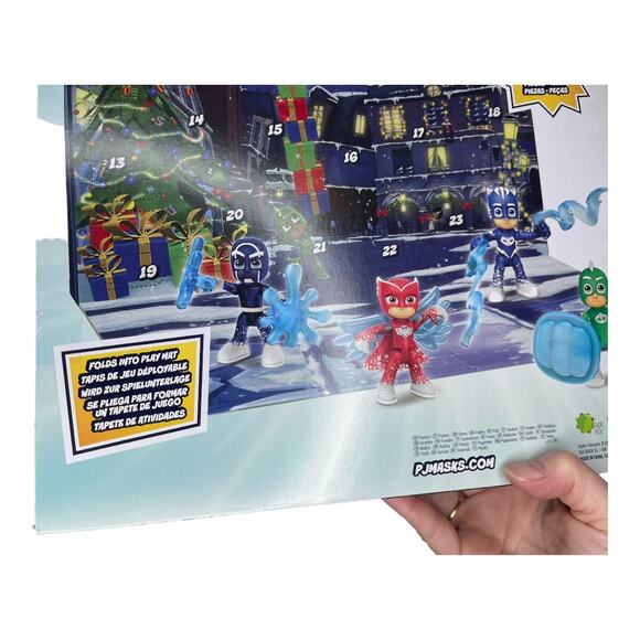 Hasbro Toys New PJ Masks Advent Calendar 24 Daily Surprises Ages 3+ - Picture 4 of 5
